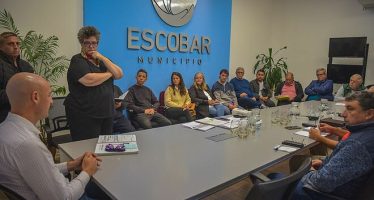 Ante posibles contingencias climáticas se reunieron funcionarios del municipio de Escobar y de la Cuenca Luján