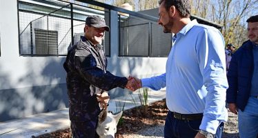 Se inauguró un nuevo espacio para la División Canina en el Polo de Seguridad de Escobar