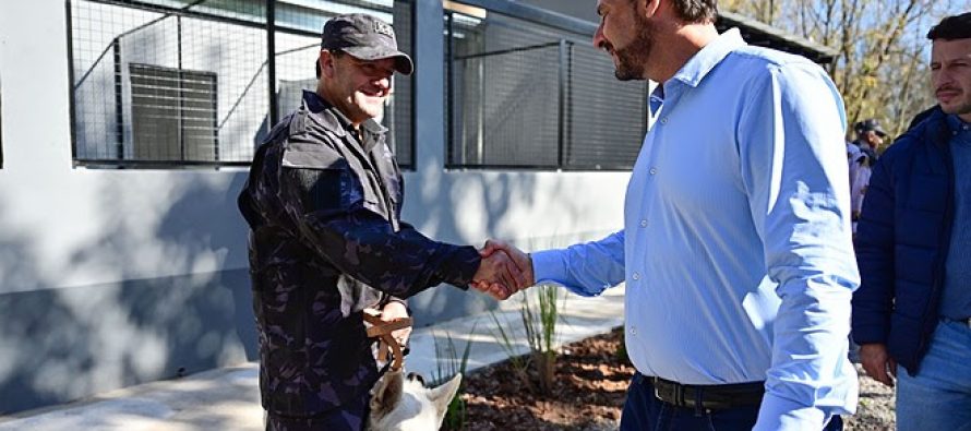 Se inauguró un nuevo espacio para la División Canina en el Polo de Seguridad de Escobar