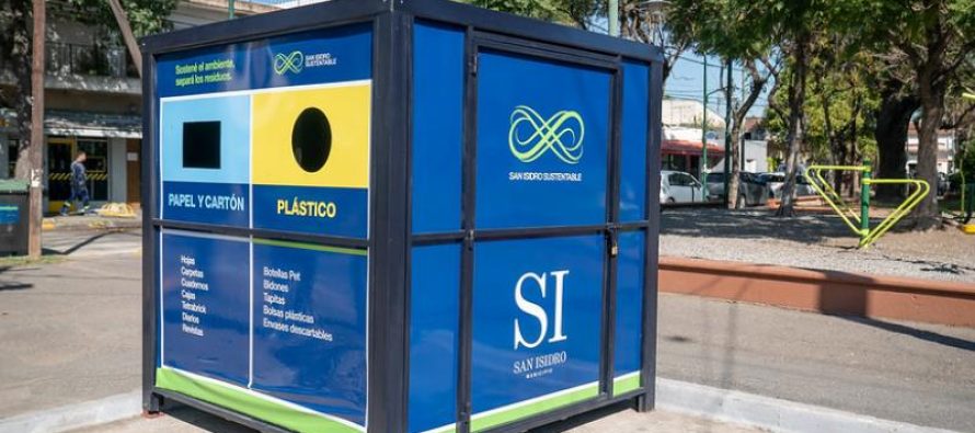 San Isidro sumó un nuevo Ecopunto para la separación de residuos