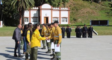 El Servicio Nacional de Manejo del Fuego brindó un curso de formación sobre incendios forestales en Zárate