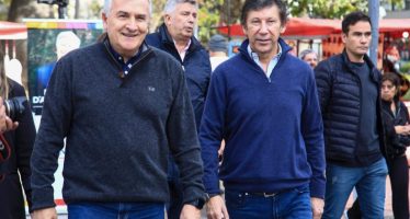 Gustavo Posse y Gerardo Morales visitaron San Martín para respaldar la candidatura de D´Alessandro