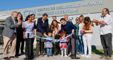 Inauguraron dos nuevos Centros de Desarrollo Infantil en Pilar