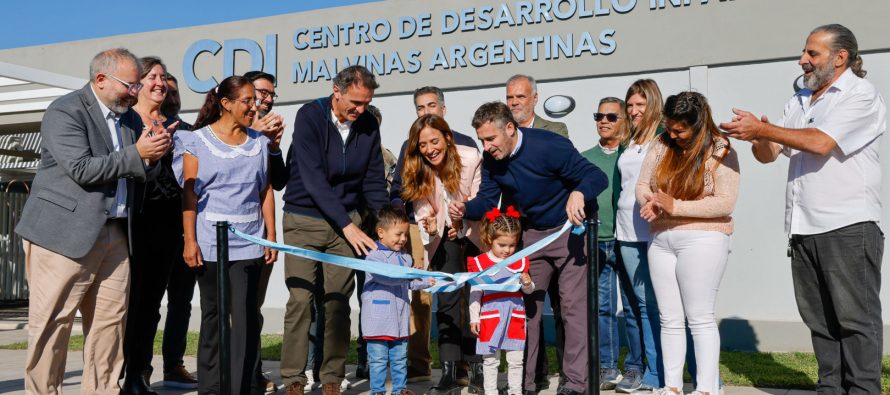 Inauguraron dos nuevos Centros de Desarrollo Infantil en Pilar