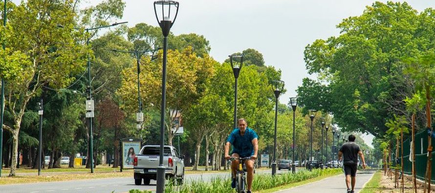 San Isidro: ya funciona la nueva senda aeróbica en el espacio cedido por el Jockey Club