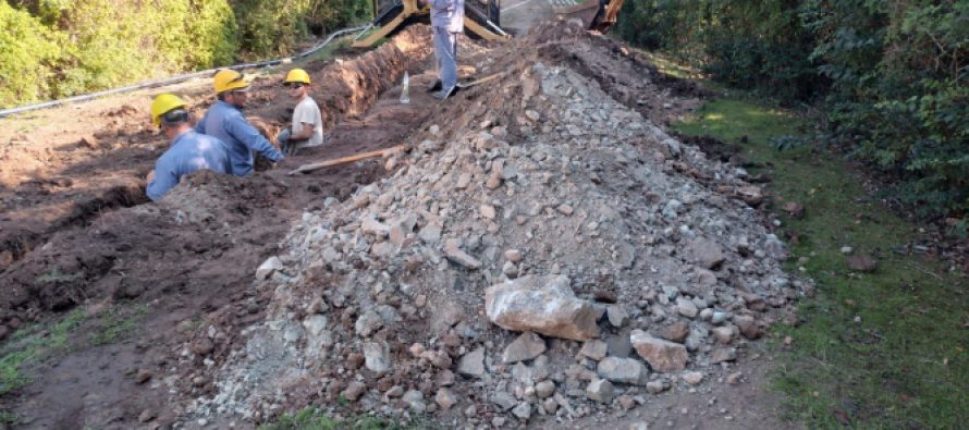 Se inició la obra de agua potable para la Isla Martín García