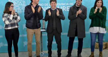 Kicillof presentó un Programa Ambiental y llamó a “dar respuesta” a la demanda de los jóvenes