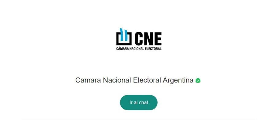 La Cámara Electoral lanzó un ChatBot en WhatsApp para responder dudas sobre las elecciones