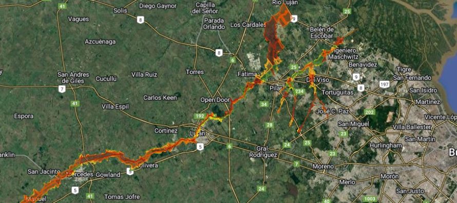 Provincia lanzó la web de Riesgo Hídrico