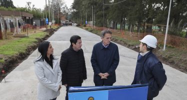 Avanzan las obras de conectividad vial en Malvinas Argentinas