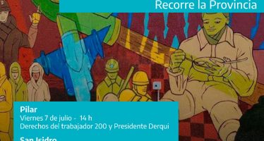 “Murales por la soberanía” llega a Pilar y a San Isidro