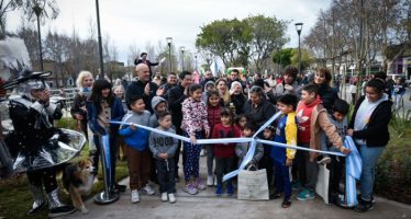 San Fernando: inauguraron el Nuevo Paseo Canal