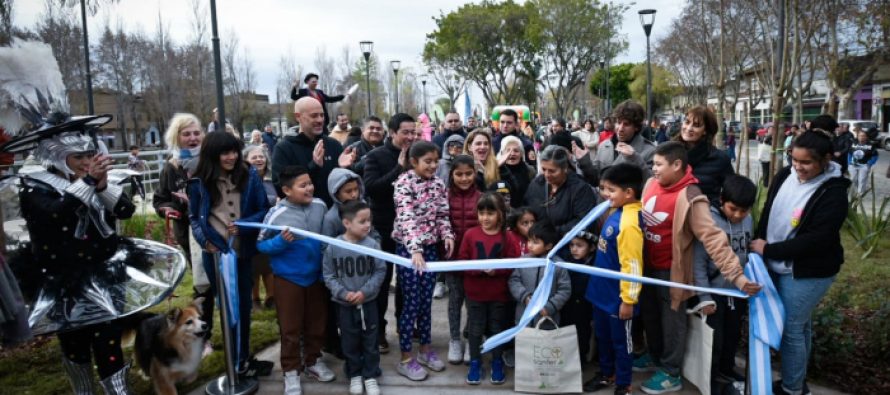 San Fernando: inauguraron el Nuevo Paseo Canal