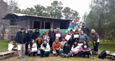 La última clase de idioma Qom del cuatrimestre se brindó en Punta Querandí