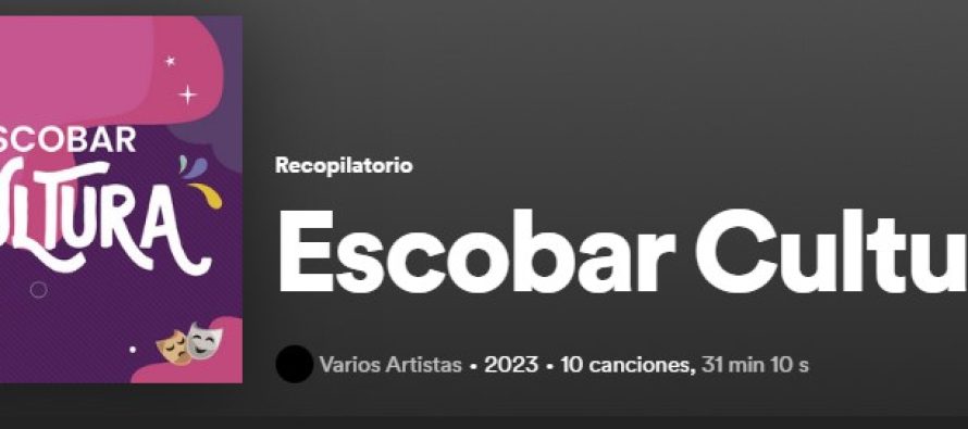 El municipio de Escobar lanzó su propio canal de Spotify para promover artistas locales