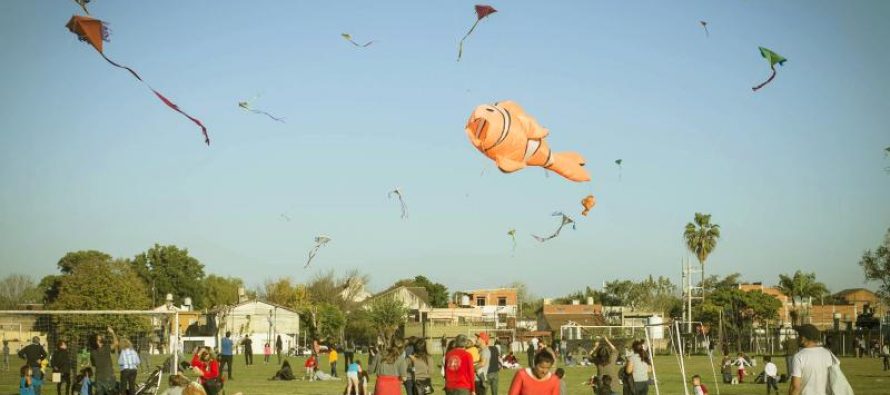 Barrileteada por el Día de las Infancias en San Isidro