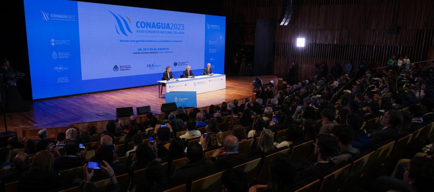 Se realizó la apertura del Congreso Nacional del Agua 2023