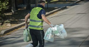 Servicio de recolección diferenciada de materiales reciclables en los barrios El Cazador y Las Glorias de Escobar