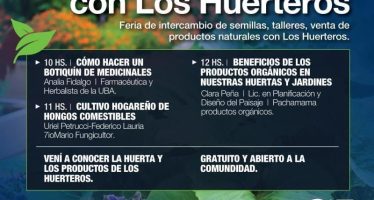 San Isidro celebra el Día de la Primavera en Puerto Libre con “Los Huerteros”