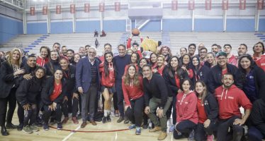 Tigre: Katopodis y Zamora inauguraron el Microestadio Polideportivo Güemes