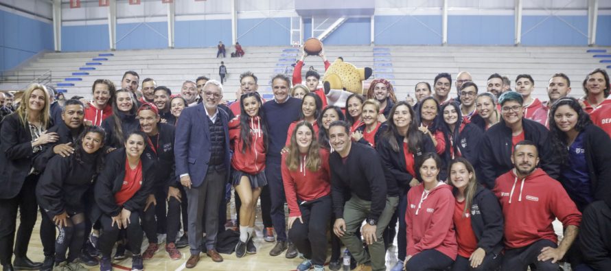 Tigre: Katopodis y Zamora inauguraron el Microestadio Polideportivo Güemes