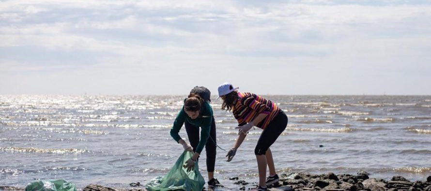 Jornada de limpieza de la costa en Vicente López