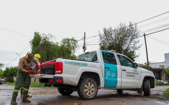 El Ministerio de Ambiente asiste a los municipios para reparar los daños ocasionados por el temporal