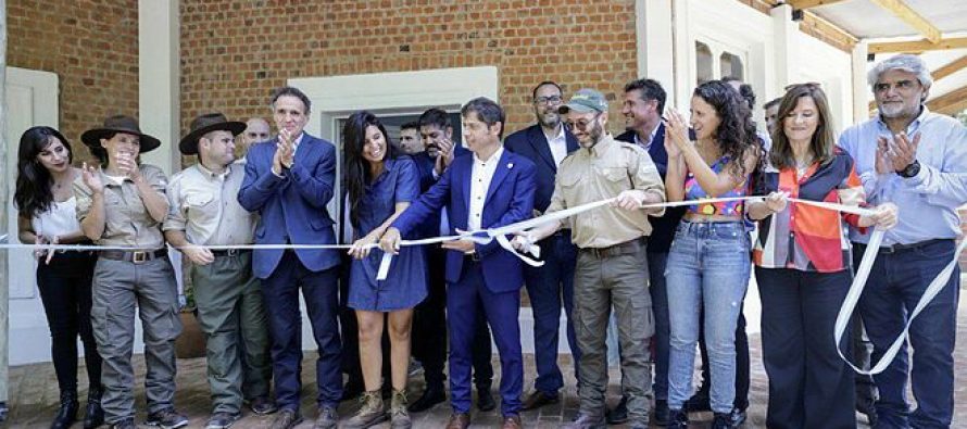 Inauguraron el Centro de Interpretación Rubén Darío en la Isla Martín García