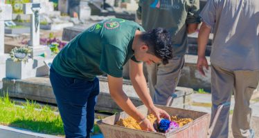 San Fernando: prevención del dengue en el Cementerio Municipal