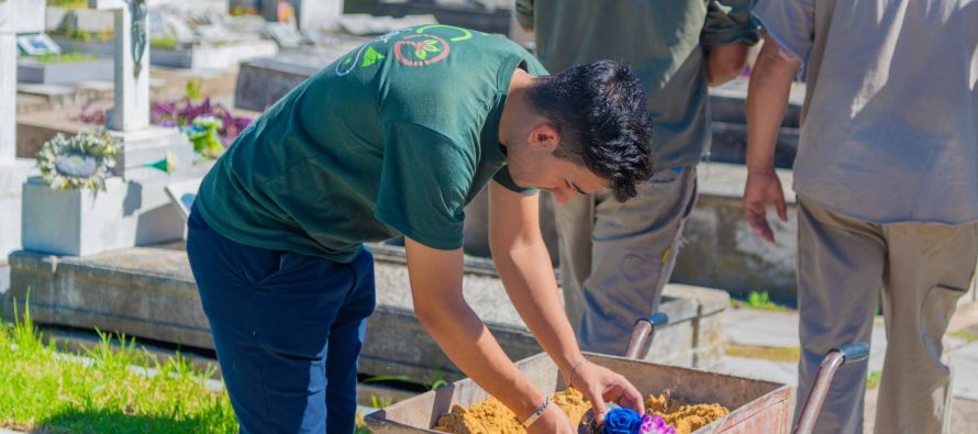 San Fernando: prevención del dengue en el Cementerio Municipal