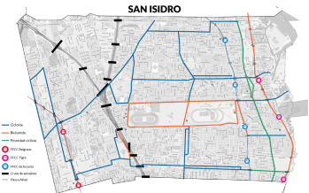 Movilidad sostenible en San Isidro: un concejal presentó un proyecto para construir bicisendas