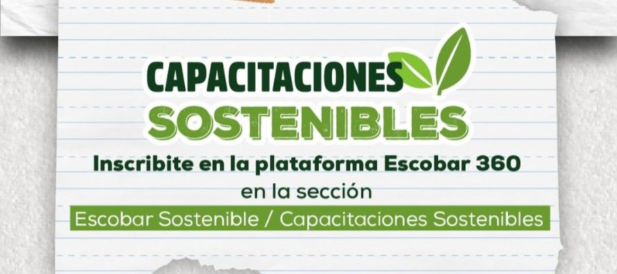 Capacitaciones sostenibles en Escobar