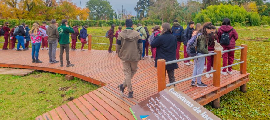 Estudiantes secundarios recorrieron la Reserva Ecológica Educativa de San Fernando