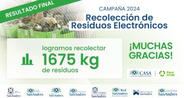 Finalizó la Campaña de Recolección de Residuos Electrónicos organizada por la Comunidad Ampliada San Andrés