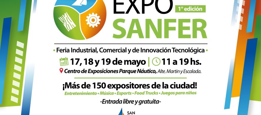 “Expo Sanfer”: feria de industrias, comercios e innovación tecnológica