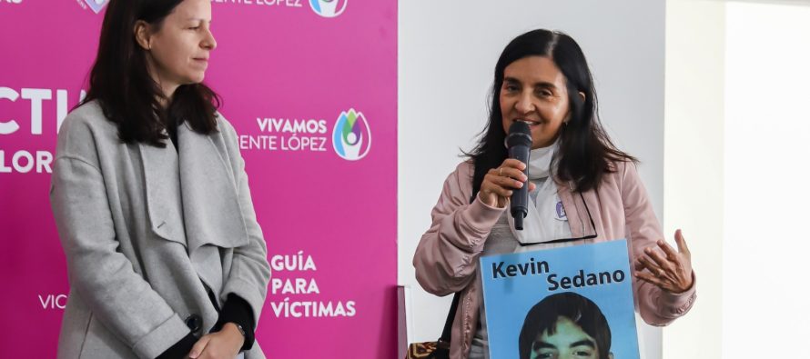 Vicente López creó la Guía para Víctimas junto a las Madres del Dolor