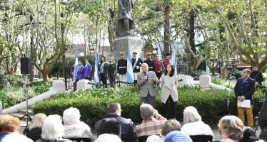 Capital Provincial del Himno: Vicente López celebró el día de la canción patria