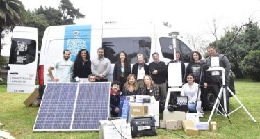 COMIREC: equiparon al laboratorio para la medición de la calidad del aire, agua y suelo