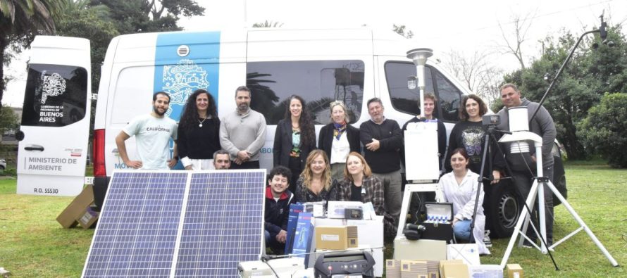 COMIREC: equiparon al laboratorio para la medición de la calidad del aire, agua y suelo