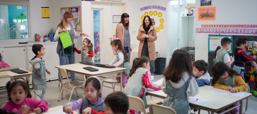 Vicente López impulsa un modelo de Educación Positiva en los jardines