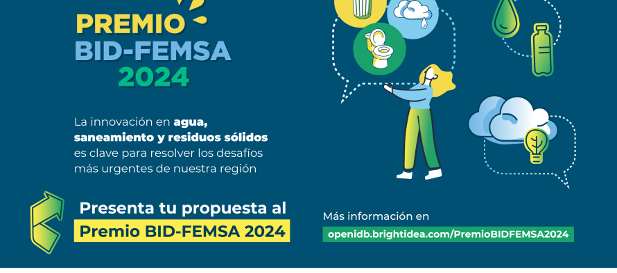 Lanzamiento del Premio BID-FEMSA para proyectos de agua, saneamiento y residuos sólidos