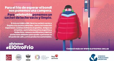 El Otro Frío: una campaña que promueve el cuidado del ambiente y la ayuda a personas en situación de calle