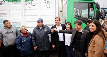 Entregaron dos camiones nuevos para la Gestión Integral de Residuos en Luján