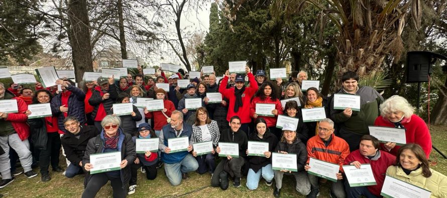 Reconocimiento internacional al programa inclusivo de huerteros de San Isidro