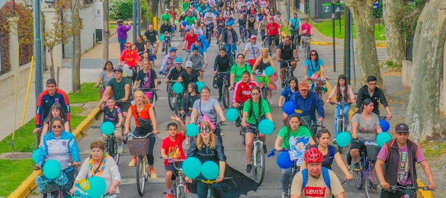 Se realizó la Bicicleteada Familiar en San Fernando