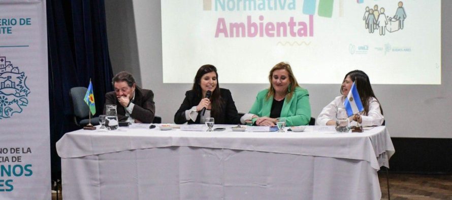 El Ministerio de Ambiente de la Provincia presentó el Informe de Normativa Ambiental