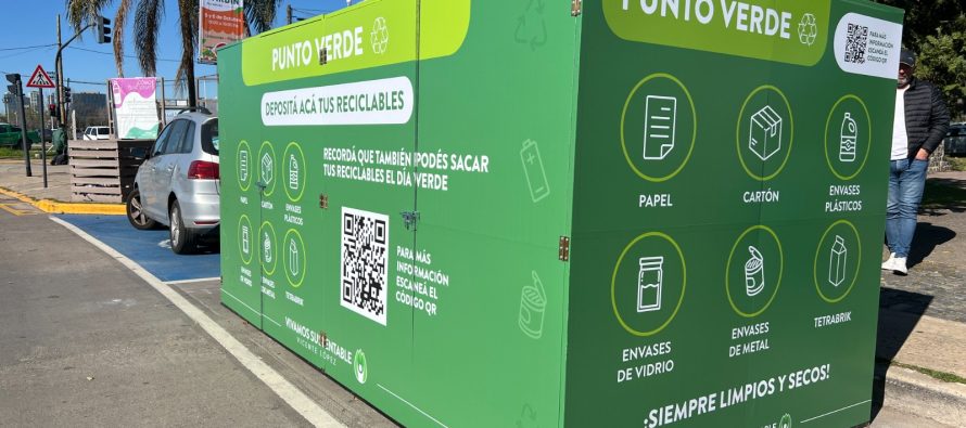 Vicente López renueva los Puntos Verdes para impulsar el reciclaje en todos los barrios