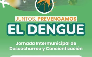 Dengue: Jornada intermunicipal de descacharreo y concientización