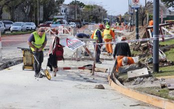 Comenzaron las obras de repavimentación en Fondo de la Legua y Camino Real Morón