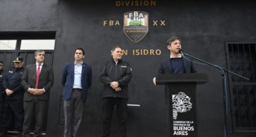 Kicillof inauguró las nuevas instalaciones de la Fuerza Barrial de Aproximación en San Isidro